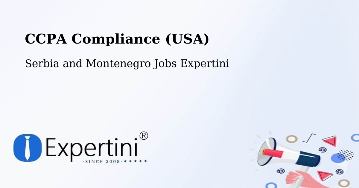 CCPA Privacy Rights & Compliance Notice – Fairview - Serbia and Montenegro Jobs Expertini